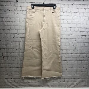 Frank & Eileen Light Beige cropped jeans size 29